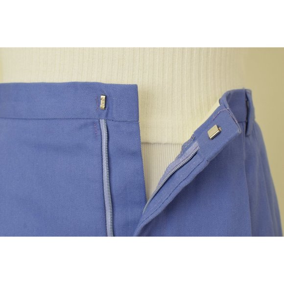 Vintage 90s Haggar Classics Purple Pleated Trousers size 14 ‎ | 29 waist - Picture 8 of 9